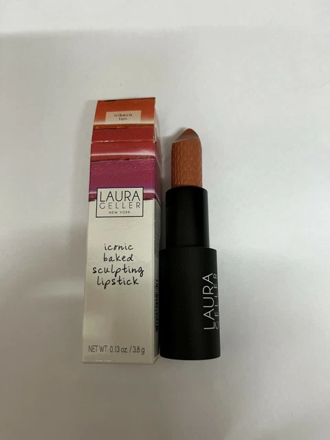 LAURA GELLER ICONIC BAKED SCULPTING LIPSTICK - SHADE - TRIBECA TAN 3.8 gr