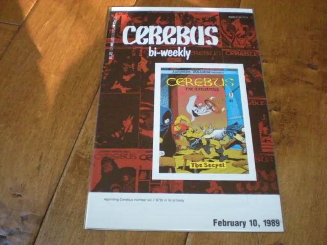 Cerebus Bi-Weekly #6 (1988 Series) Aaardvark Comics VF/NM