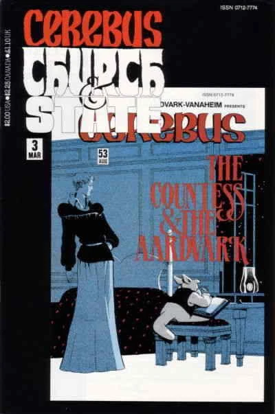 Cerebus: Church And State #3 FN; Aardvark-Vanaheim | 53 Dave Sim - we combine sh