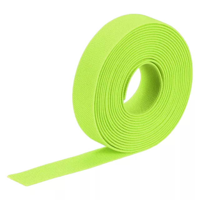 Sergé Élastique 1" 4 Yard Rouleau Ruban Cordon Fluorescent Jaune pour Bandeau