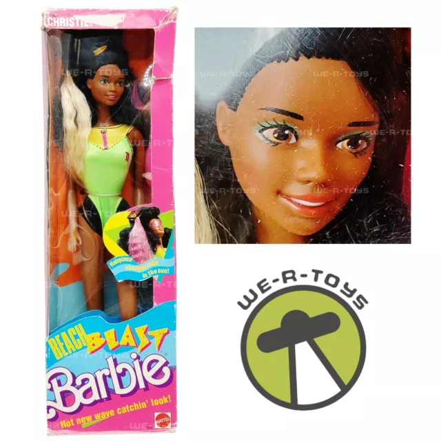 Barbie Beach Blast Christie Doll 1989 Mattel No 3253 NRFB
