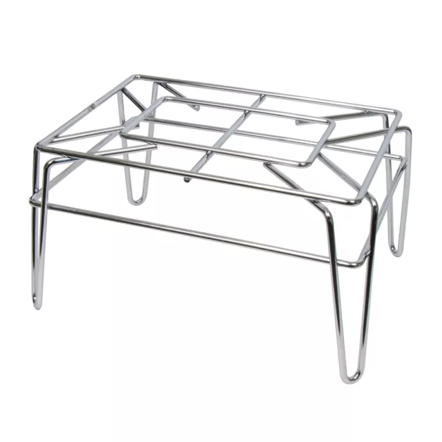 GSW RA-M1510 Heavy Duty All Welded Chrome Wire Multi-Functional Rack 15"x11"x8"