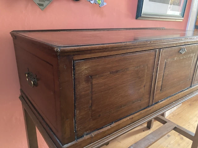 Antique Spinet Box Sideboard