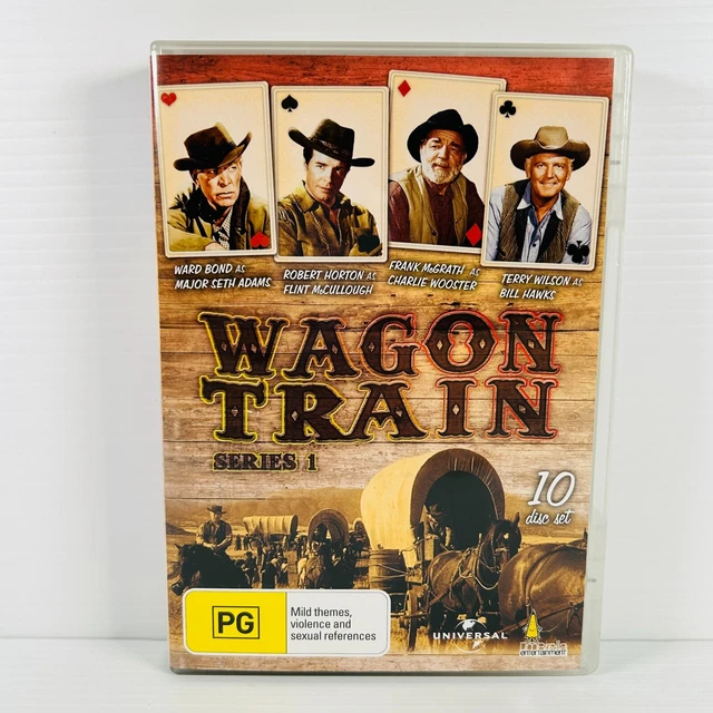 Wagon Train Series Season 1 DVD ~ American Western TV 1957 B&W ~ NTSC R4