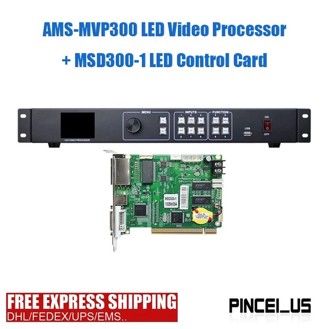 AMS-MVP300 Full Color LED Video Processor + MSD300-1 LED Display Control Card