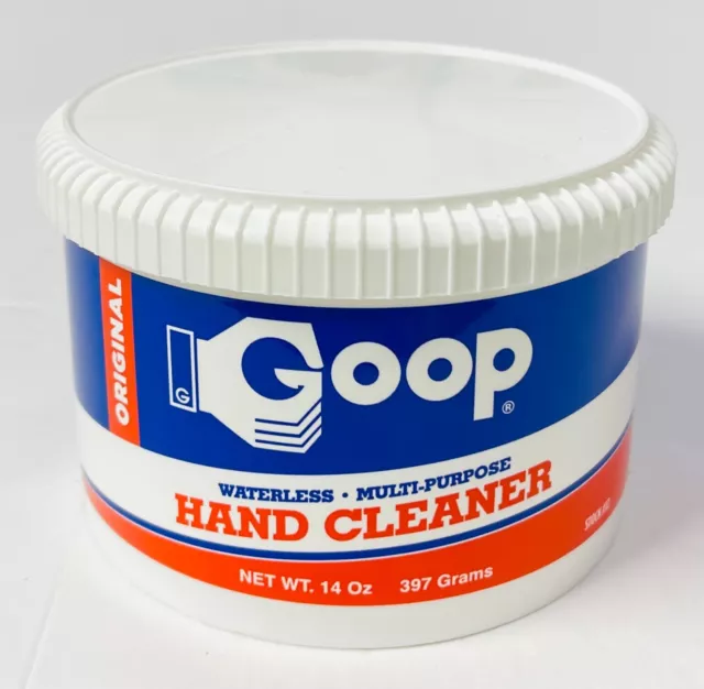 Goop Multi-Purpose Hand Cleaner- Waterless Hand Degreaser, Laundry Stain Remover - Nontoxic and Biodegradable Cleaner Remove Dirt, Oil, Paint, Ink