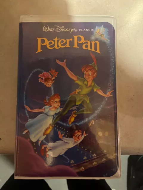 Walt Disney Classic Peter Pan Black Diamond VHS