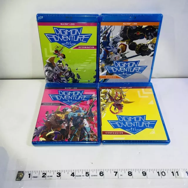  Digimon Adventure Tri.: Reunion (Bluray/DVD Combo) [Blu-ray] :  Joshua Seth, Vic Mignogna, Keitaro Motonaga: Movies & TV
