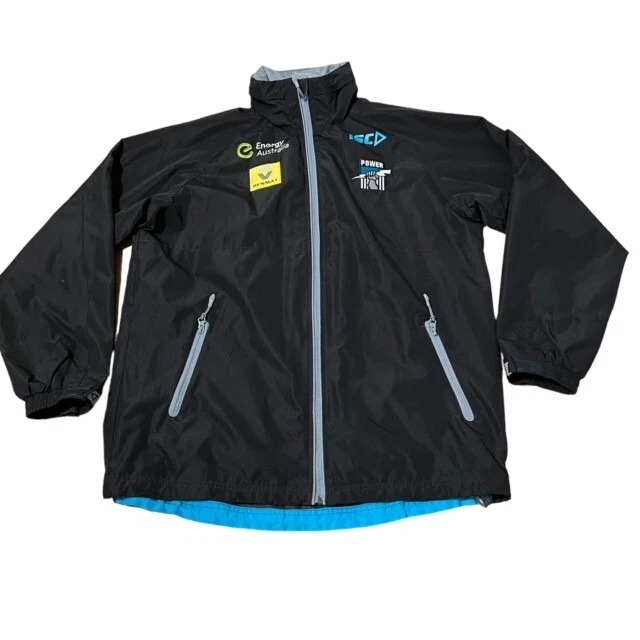 PORT ADELAIDE POWER AFL Football Club Men's ISC Long Sleeve Full Zip ...