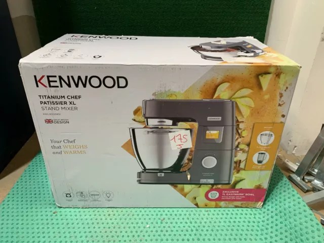 Kenwood Titanium Chef Pâtissier XL KWL90.034SI, Robot Pâtissier Multifonction