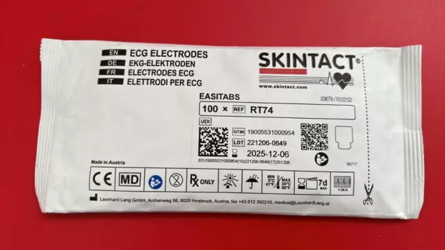 SKINTACT ECG Electrodes (Pk 100)