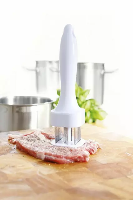 iTenderizer 24 Professional Grade 24 Stainless Steel Blades Meat Tenderizer Tool 3