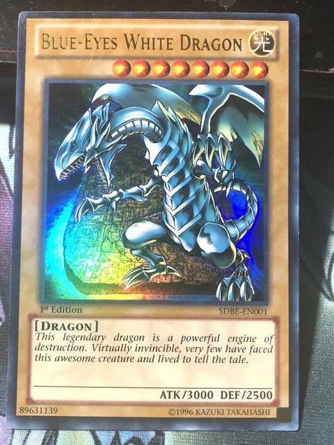 YuGiOh! 1x Blue-Eyes White Dragon SDBE-EN001 Ultra Rare x1 Yugioh! NM