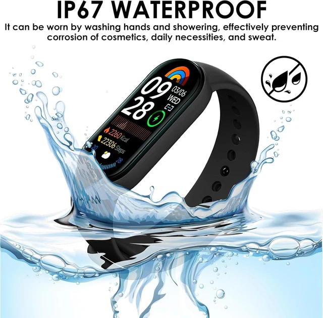 FITNESS TRACKER ACTIVITY Tracker with Heart Rate Sleep Monitor Smart ...