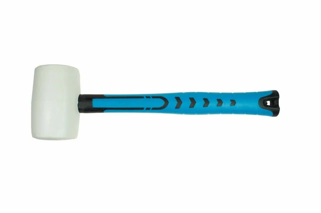 Maillet 1000g Marteau Léger de Tuile Caoutchouc Fibre Verre 32oz G257
