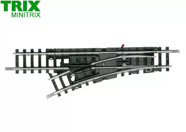 Minitrix / Trix N 14951 Handweiche links 30°/24° 104,2 mm - NEU + OVP