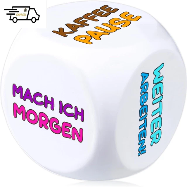 Anti Stress Würfel Der Bunte Stresswürfel Mit 6 Lustigen Aktion MACH MAL PAUSE®