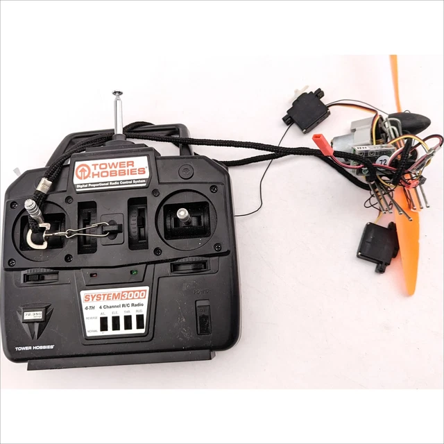 Tower Hobbies System 3000 Four Channel Rc Radio
