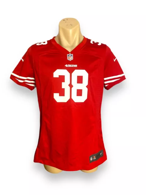 Nike San Francisco 49ers #38 Jarryd Hayne NFL Home Jersey Women’s Size Large