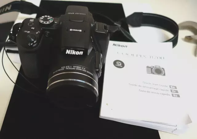 Nikon COOLPIX B700 20.2 MP Digital Camera - Black