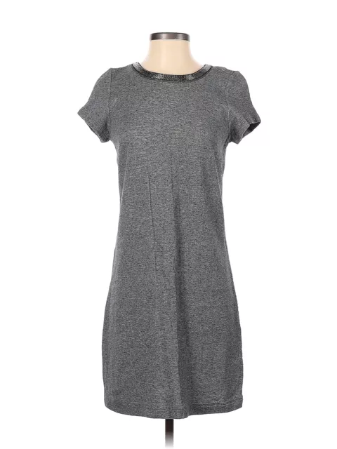 ANN TAYLOR LOFT Outlet Women Gray Casual Dress XS $15.74 - PicClick