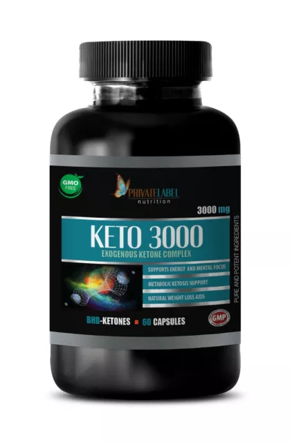 anti inflammation supplements - KETO 3000 - fat burn at night 1 BOTTLE 60 CAPS