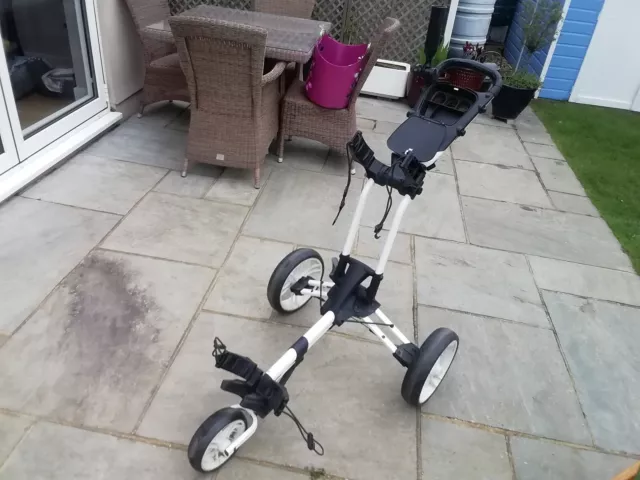 Stewart Golf Z1 Push Trolley  GOOD CONDITION