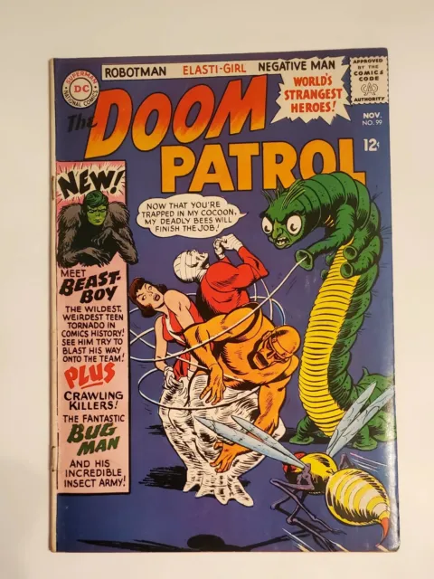 Doom Patrol #99 - 1965 - KEY ISSUE - 1st app Beast Boy and Jillian Jackson