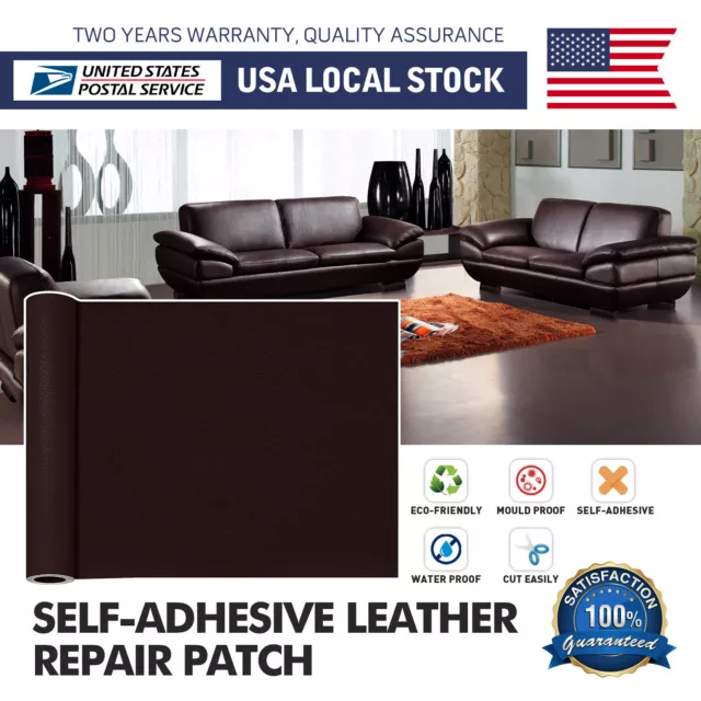 Leather Repair Patch Sofa Self Adhesive Sticker Chair Seat Leather