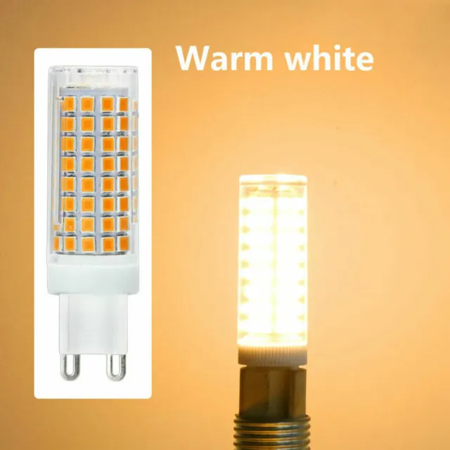 G9 LED Birne Kapsel Licht 10W Ersetzen Halogenlampe warm kühl weiß Mais Glühbirnen