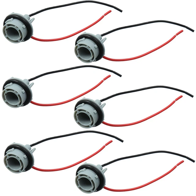 6uds 1156 Enchufe Cable Arnés Adaptador para Coche Giro Señal Luz
