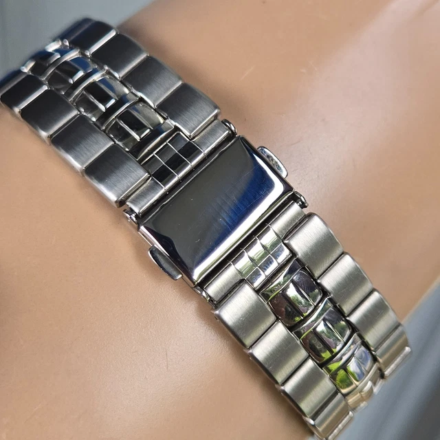 Orologi Bracciali 20mm Solid 316L Cinturini Da Uomo In - Foto 8