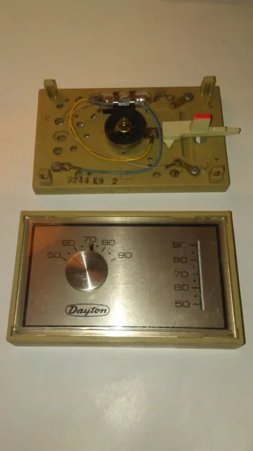vintage Dayton/Penn 30v thermostat 3-wire 2E165, 44-4175