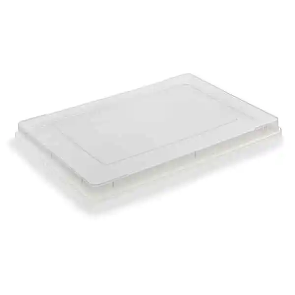 Vollrath 9002CV Clear 26-1/2 x 18" Snap Fit Pan Cover"