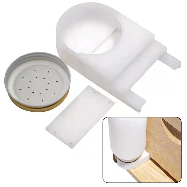 Accesorios de plástico confiables para alimentador de abejas