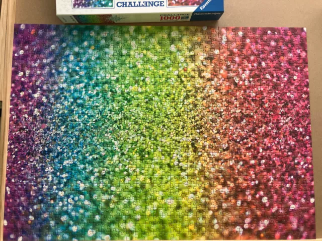 Puzzle Ravensburger "Glitter", 1000 Teile, vollständig