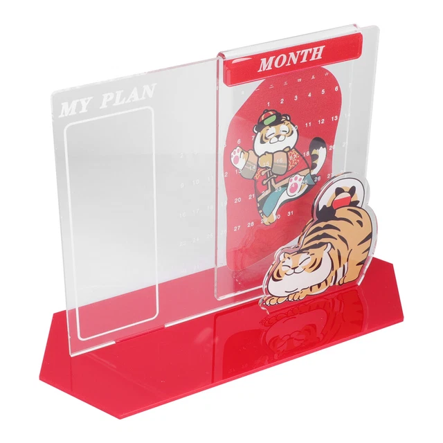 Calendrier Chinois 3D Château 3D Bloc-notes Calendrier 2026