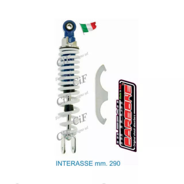 Ammortizzatore Posteriore Carbone Per Aprilia Sr 50 Adattabile Aprilia Rally