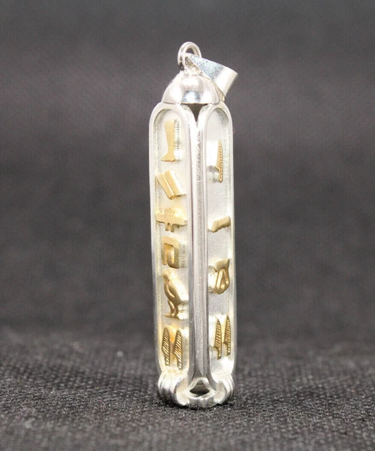 Cartouche Personalized Pendant 3 favorite names in Languages Egyptian Jewelry Cartouche Personalized Pendant 3 favorite names in Languages Egyptian Jewelry