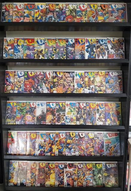 Cable v.1 (1993) #1-107, -1, Annuals '98 & '99 Marvel Comics run (110 books)
