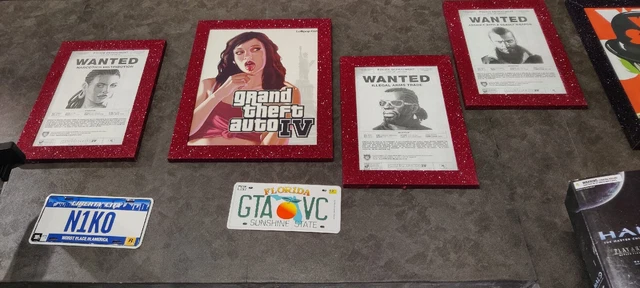 Grand Theft Auto - Quadri e Targhe Originali