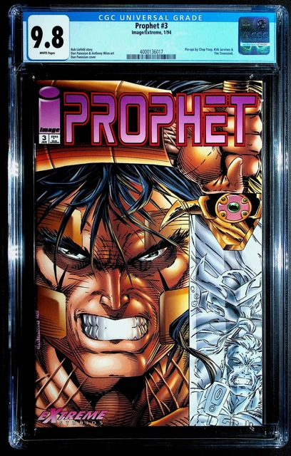 Prophet 3 CGC 9.8 Liefeld IMAGE Jake Gyllenhaal Movie 1 of only 5 on CENSUS!