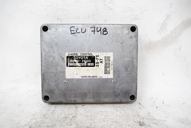 Used OEM Engine Computer ECU – Fits 1989 Toyota Camry DX/LE 2.0L 3S-FE Auto – 89661-32361