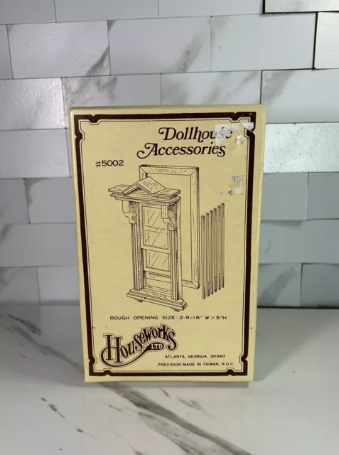 Houseworks Ltd Victorian Window #5002 for Dollhouse