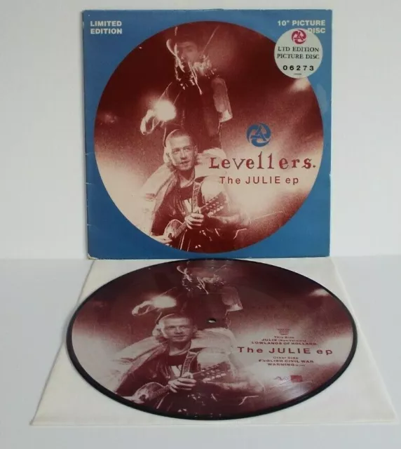 Levellers The Julie EP 10” Single Picture Disc Limited Edition - EX 2