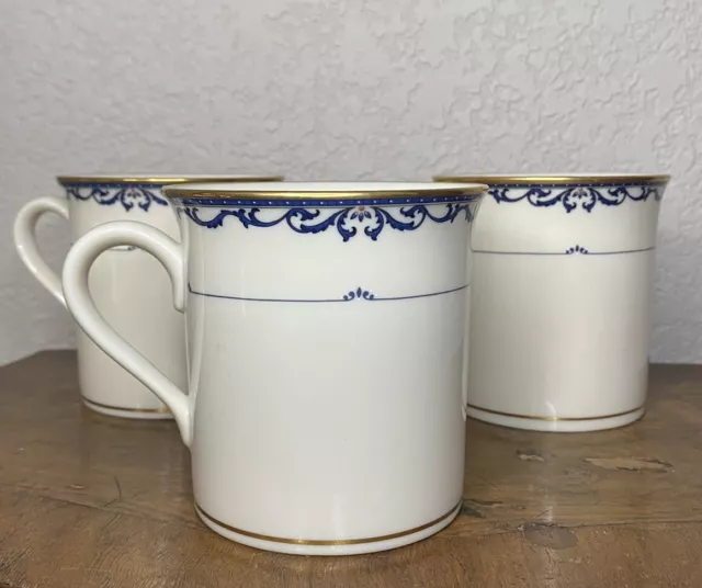 3 Rare Cups Mugs Lenox Liberty Fine China  USA Presidential Collection