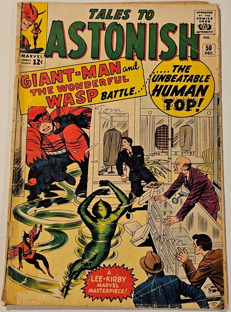 Tales To Astonish #50 Dec 1963 Ant-Man & The Wasp - Complete Lower Grade