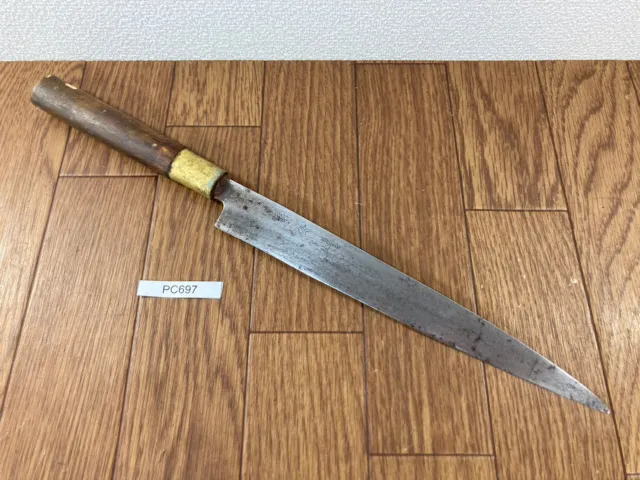 Japanisch Küchenchefs Küche Messer Yanagiba Vintage Sushi Aus Japan 225/374mm