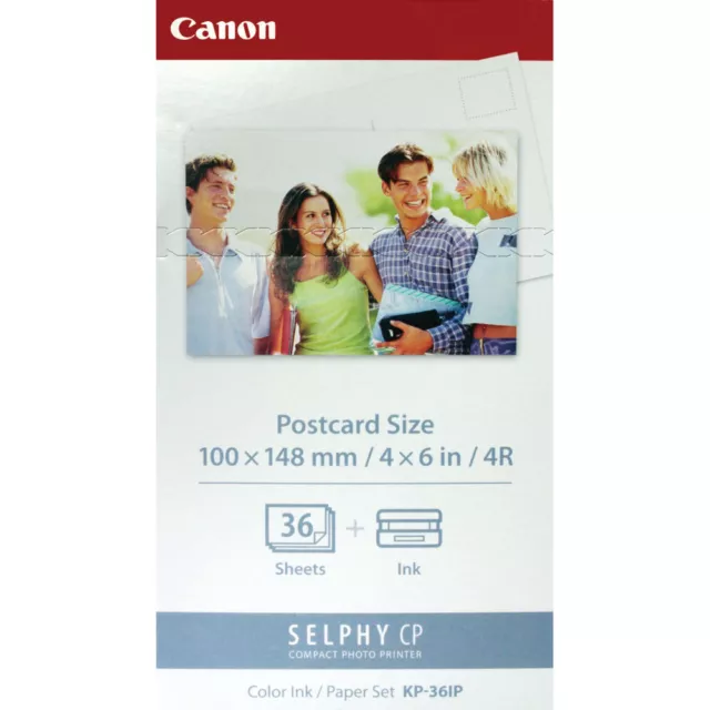 Canon KP-36IP SELPHY Colour Inkjet Cartridge and Papers CO04703