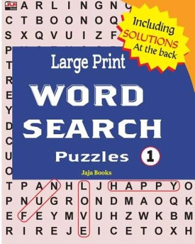 LARGE PRINT WORD Search Puzzles: 100 Best Puzzles for Seniors (Vol. 1 ...